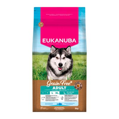 EUKANUBA Grain Free Ocean Fish Adult Large Breed