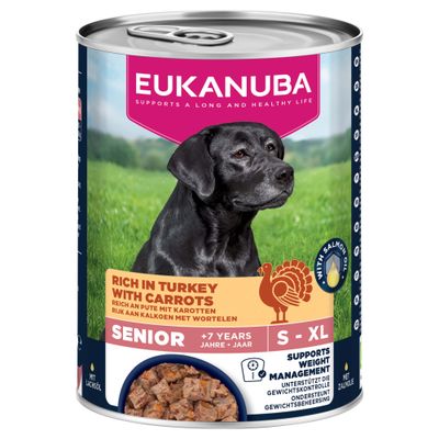 EUKANUBA Dog Wet Food Senior Turkey 400 g