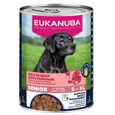 EUKANUBA Dog Wet Food Senior Beef 400 g