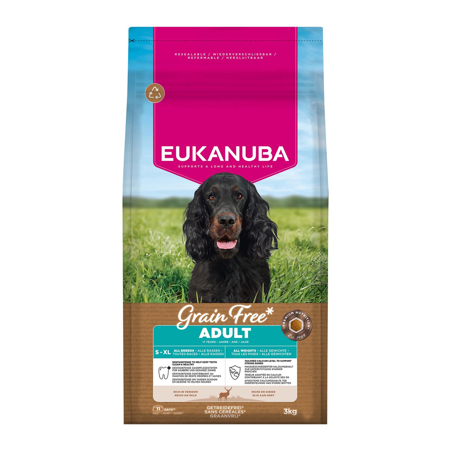 EUKANUBA Grain Free Venison Adult All Breed