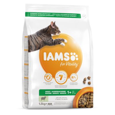 IAMS for Vitality Adult Cat Lamb