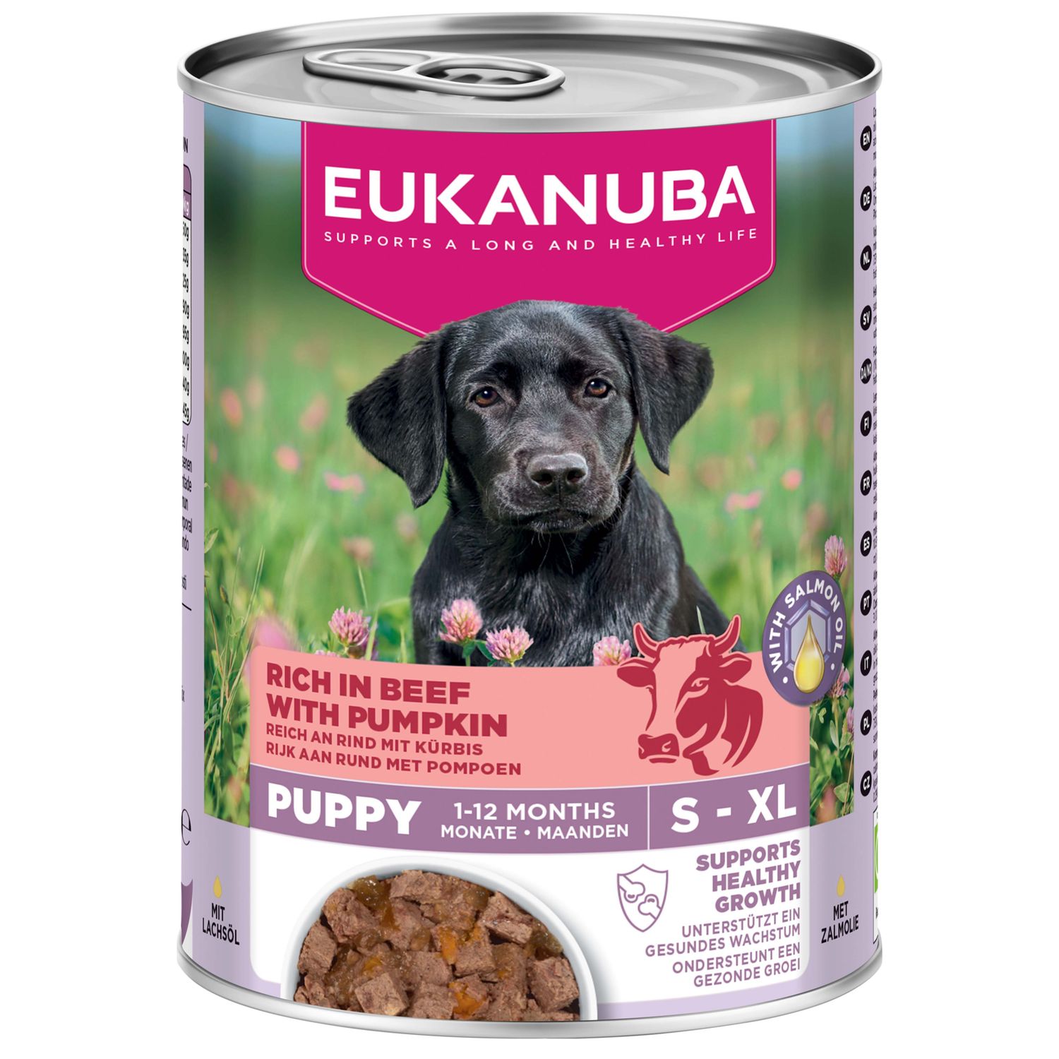 EUKANUBA Dog Wet Food Puppy Beef 400 g