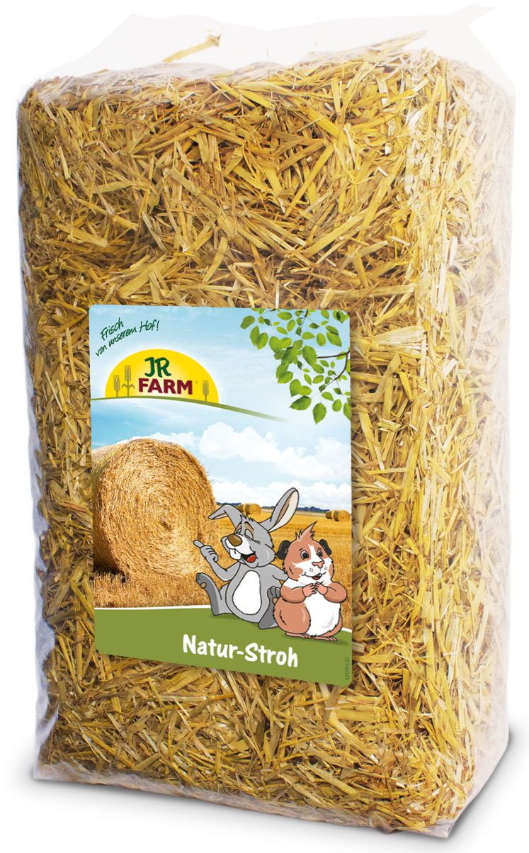 JR FARM Stro 1kg – Natuurlijk Stro voor Konijnen &amp; Knaagdieren