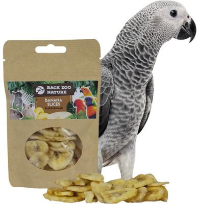 Back Zoo Nature Bananenchips 35g – Gedroogde Banaan voor Vogels &amp; Knaagdieren