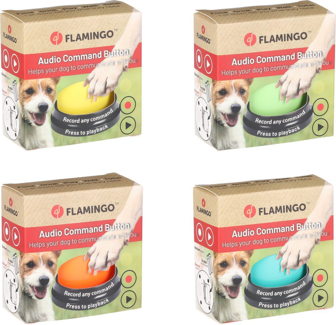 HS Karao Audioknop voor Honden – Opneembare Communicatieknop