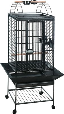 Papegaaienkooi Pico Antraciet – Luxe Vogelkooi voor Grote Vogels
