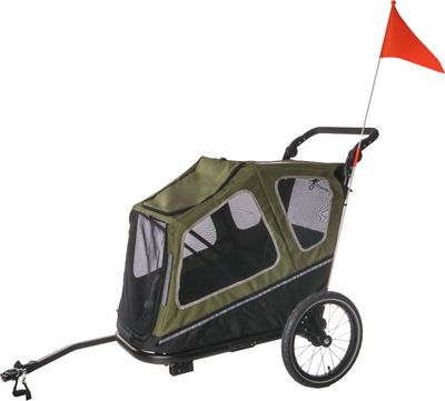Fietskar Jodie Groen – Hondenfietskar tot 25 kg