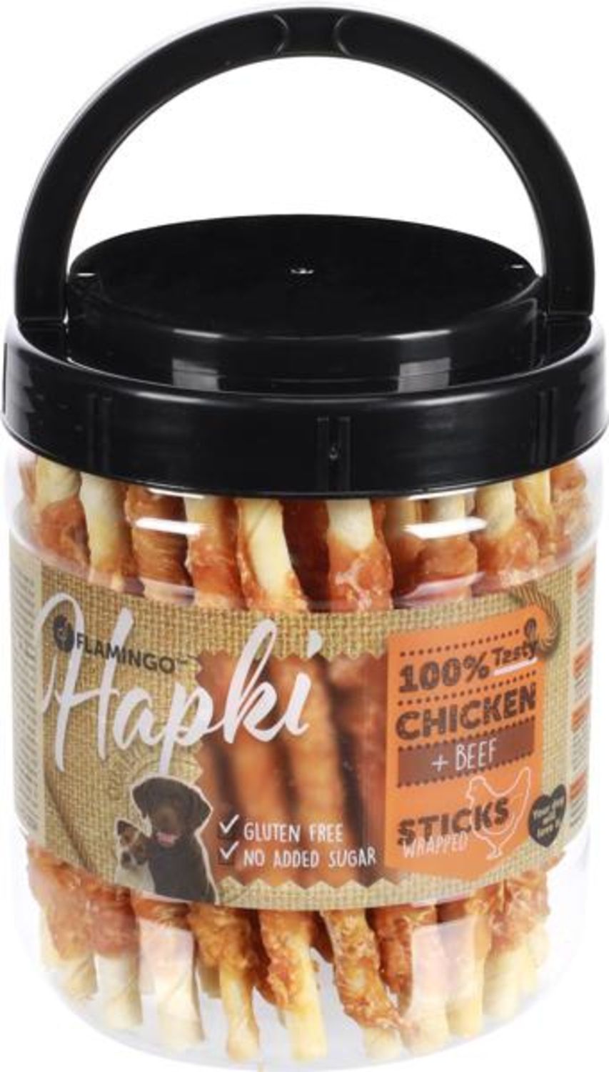 R'Hide Kauwstaven met Kip 12,5 cm – 600 g