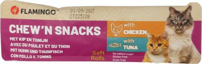 Chew'n Snack Rondjes met Kip &amp; Tonijn 10 g