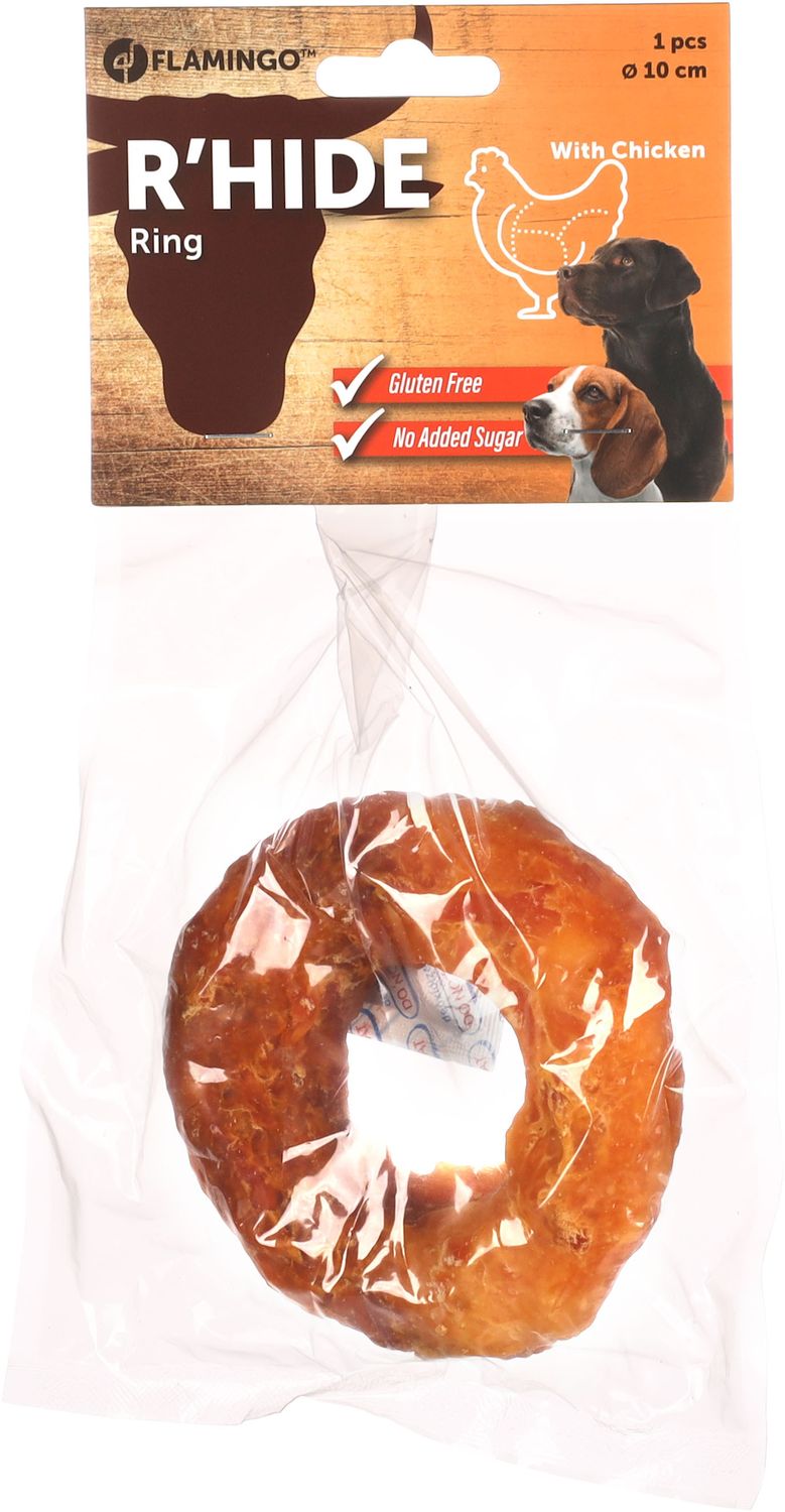 Snack R'Hide Ring met Kip 10 cm 110 g