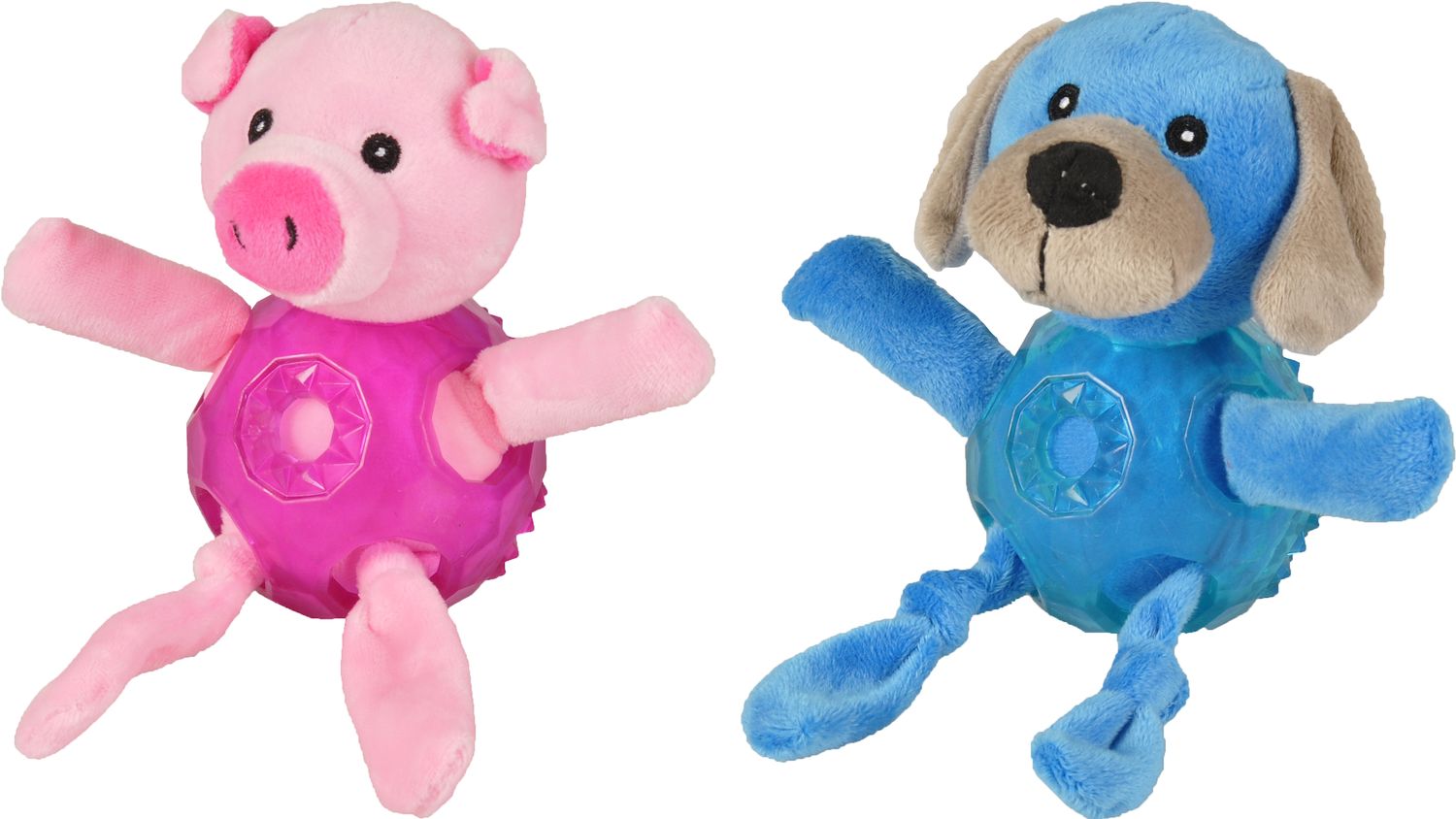 Speelgoed Bellies Varken met Bal 18 cm
