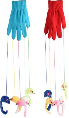 Speelgoed Edward Handschoen met Muis Meerdere Kleuren
