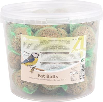 Four Seasons Mezenbollen met Net in Emmer 35 stuks 2,9 kg