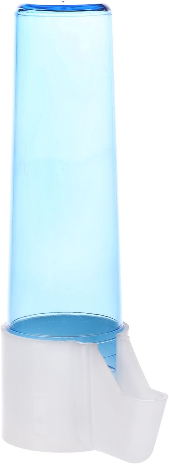 Drink- en voederfontein Neri Rond Blauw &amp; Wit 95 ml