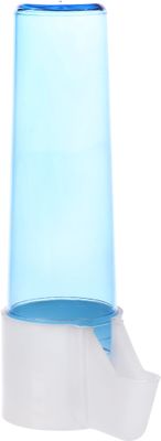Drink- en voederfontein Neri Rond Blauw &amp; Wit 95 ml