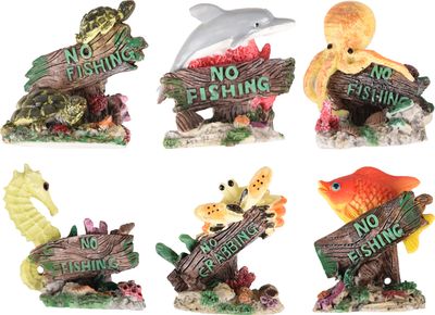 Aquariumdecoratie No Fishing