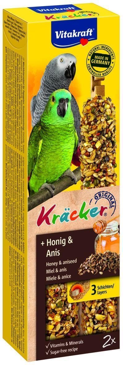 Vitakraft Kräckers Papegaai Anijs &amp; Honing