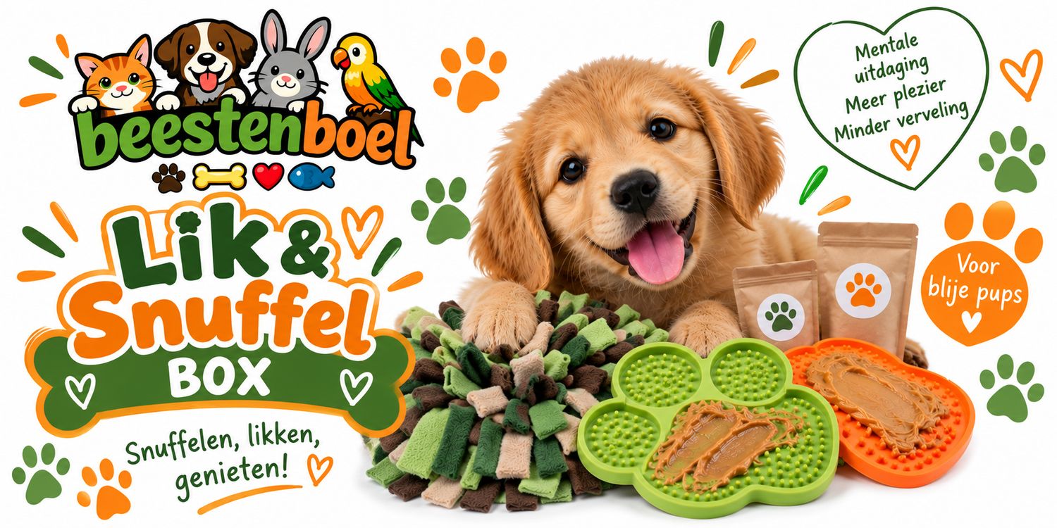 Lik &amp; Snuffel Box voor honden