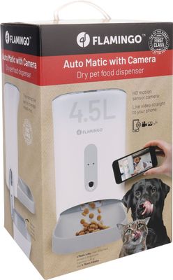 Flamingo Omega Voederautomaat met Camera &amp; App 4,5 L