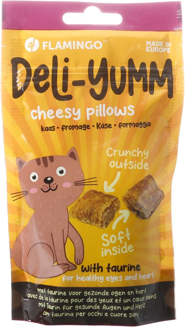 Pillow Kattensnacks met Kaas 50 g