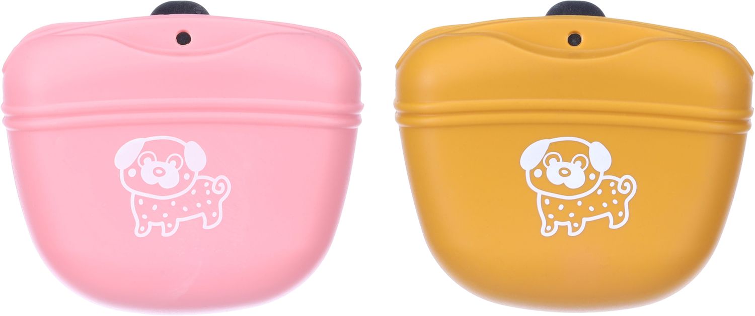 Puppy Twix Snackhouder Siliconen Beloningstasje