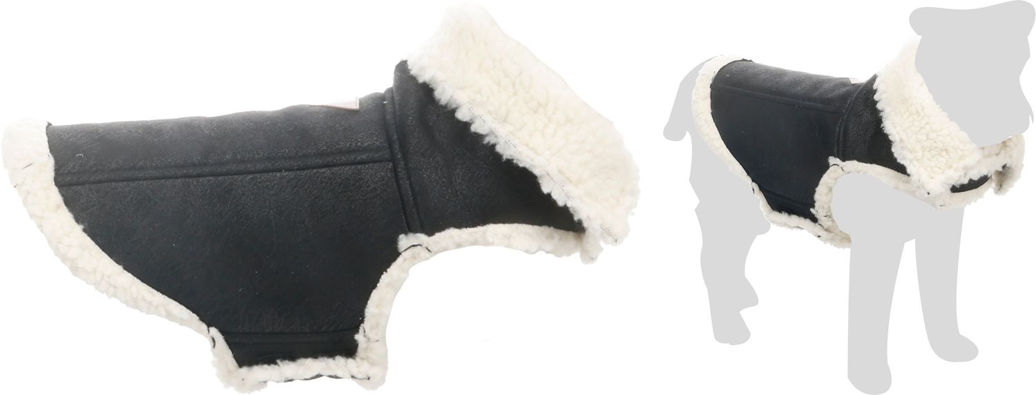 Zarco Hondenjas Zwart Warme Winterjas voor Honden