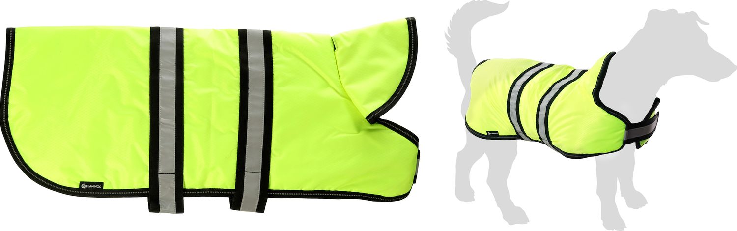 Flamingo Hondenwinterjas Eisbär Fluo Geel