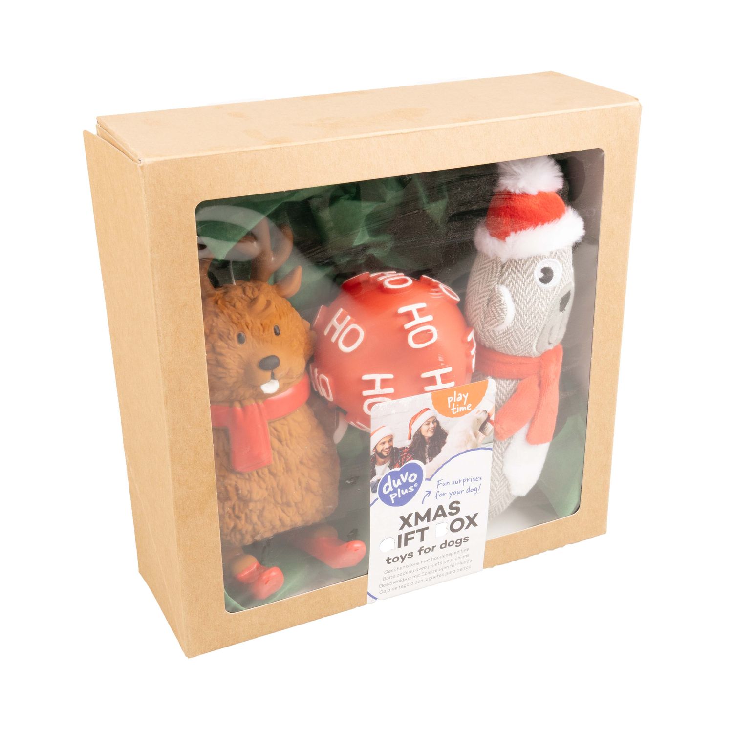 Xmas Toy Giftbox voor Honden