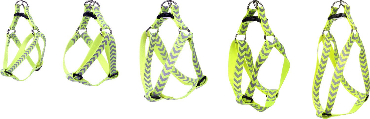 Flamingo Hondenharnas Fergu Fluo Geel
