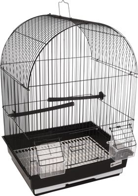 Vogelkooi Lampung 2 Zwart 34 x 28 x 44,5 cm