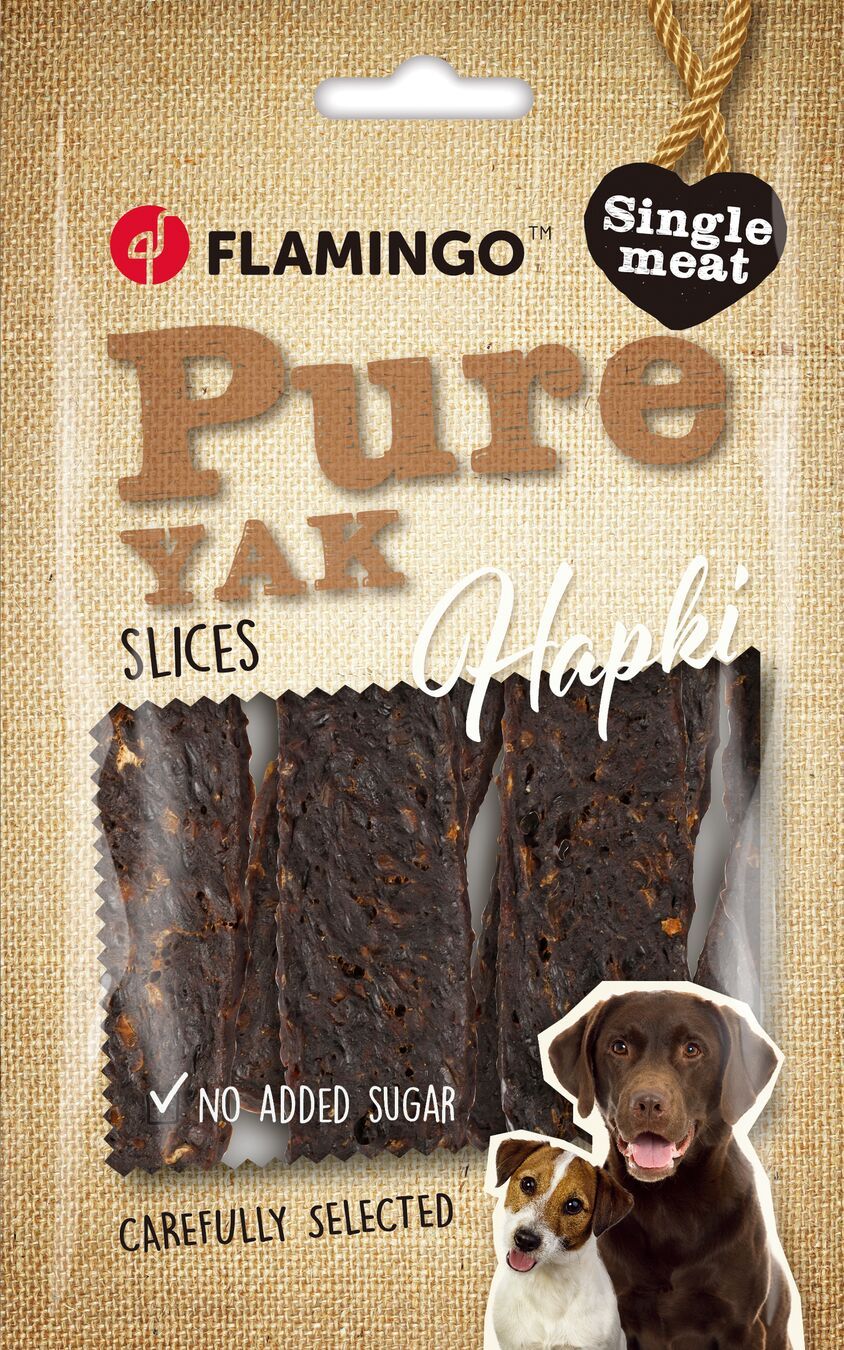 Flamingo Hapki Pure Yak Schijfjes 85 g
