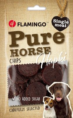 Flamingo Hapki Pure Paardenchips 85 g