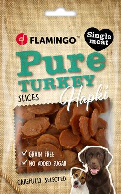 Flamingo Hapki Pure Kalkoenschijfjes 85 g