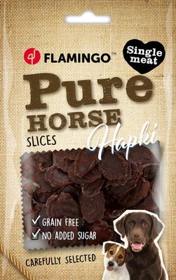 Flamingo Hapki Pure Paardenschijfjes 85 g