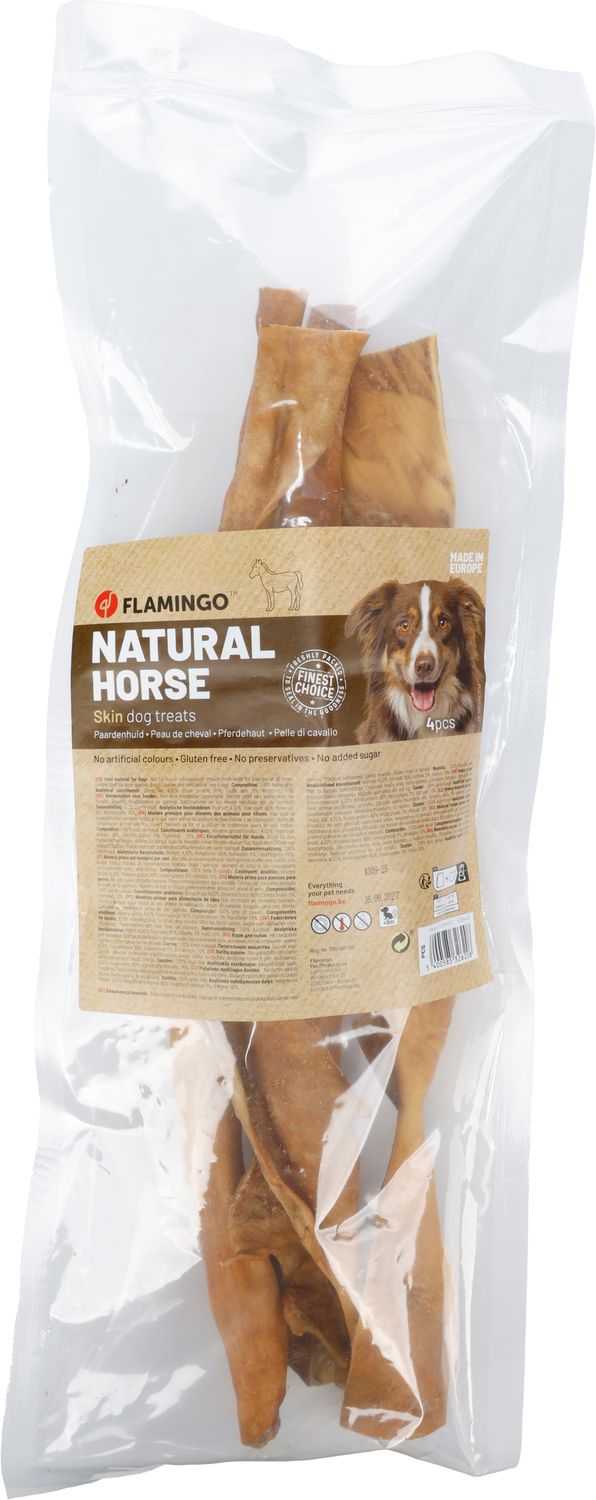 Flamingo Nature Paardenhuid 40 cm