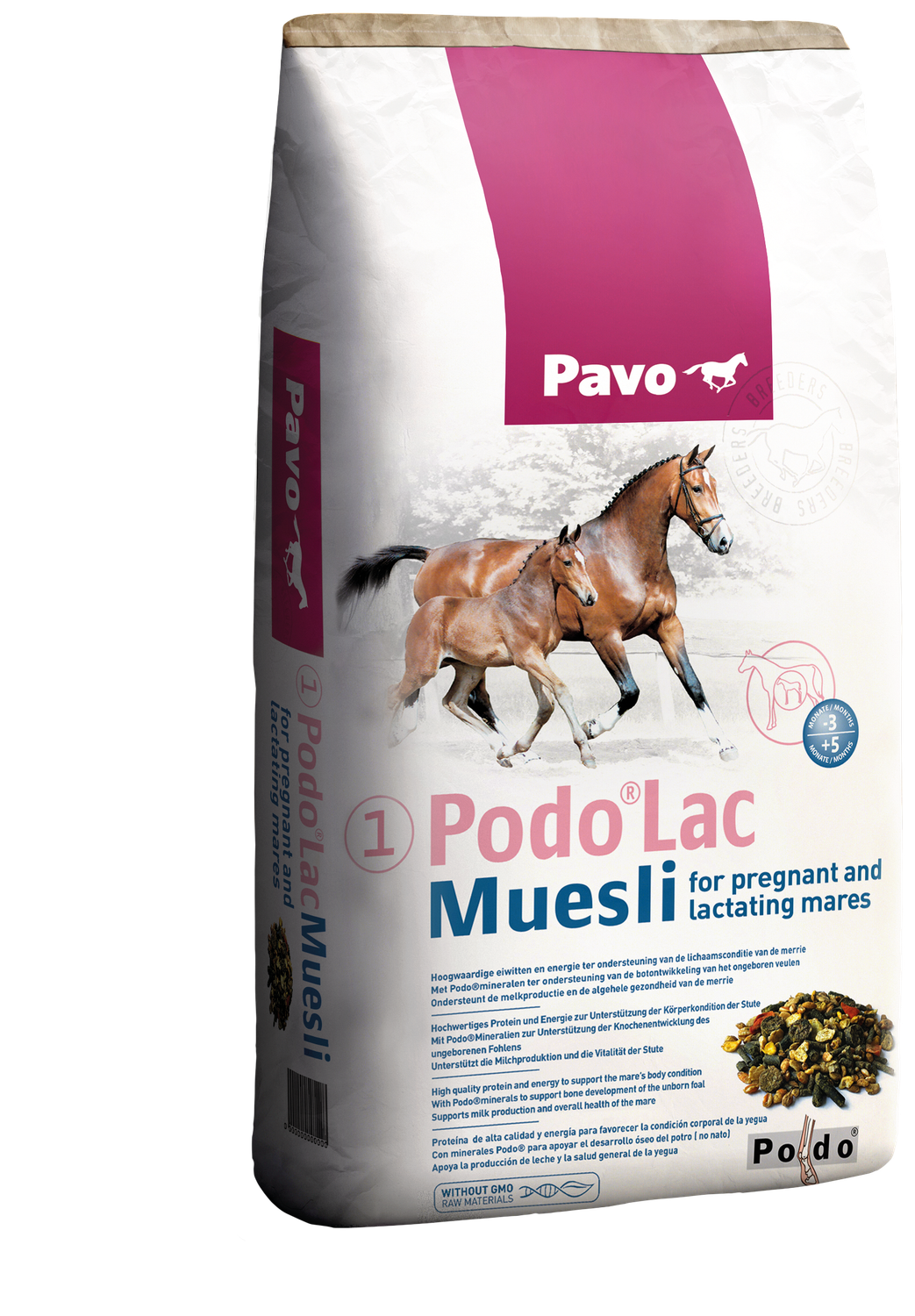 Pavo PodoLac Muesli 15 kg