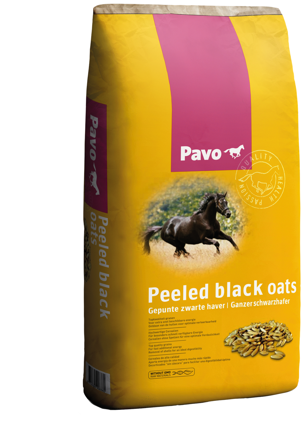 Pavo Zwarte Haver Gepeld Paardenvoer 20 kg