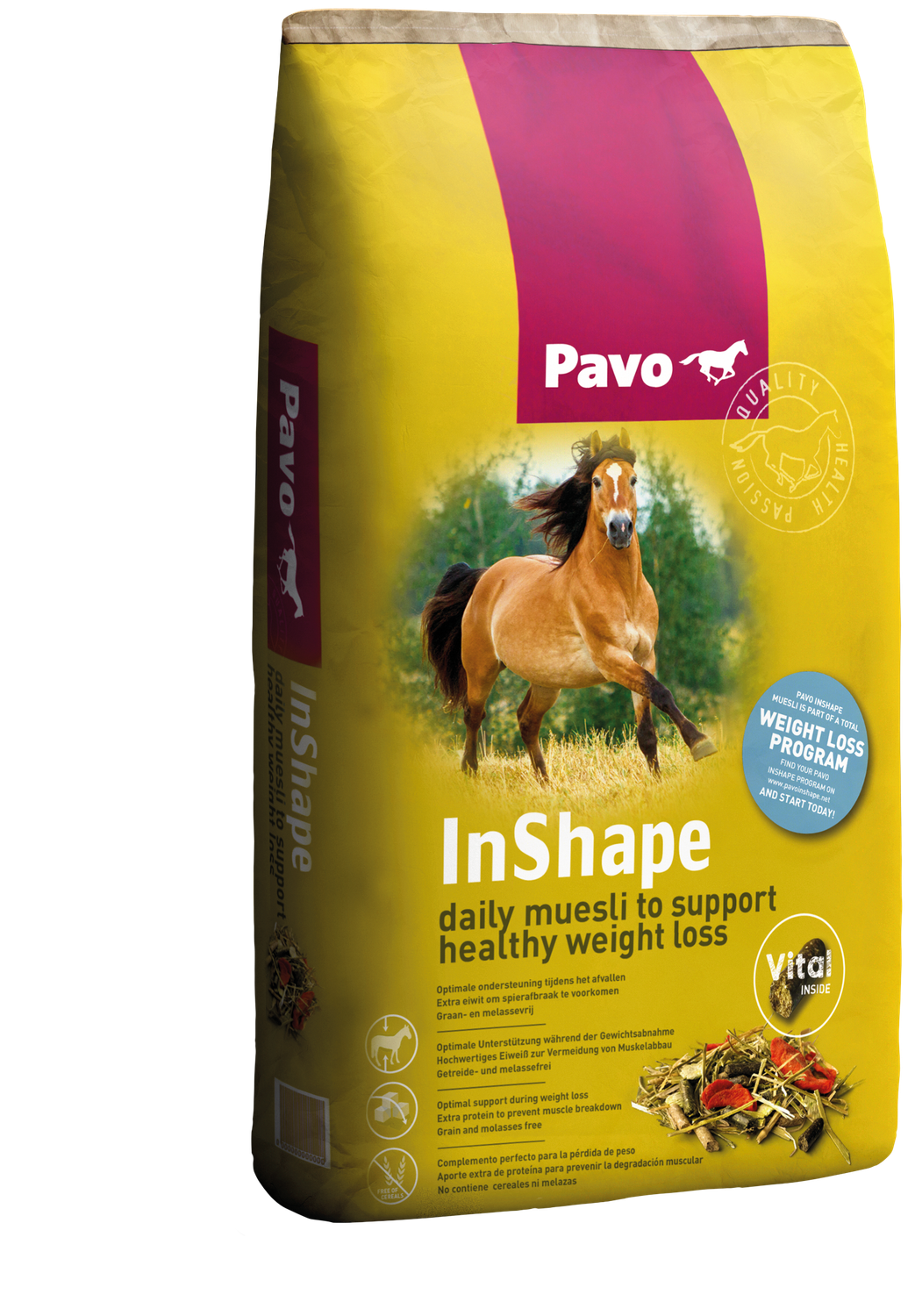 Pavo InShape Paardenvoer voor Gewichtsverlies 15 kg
