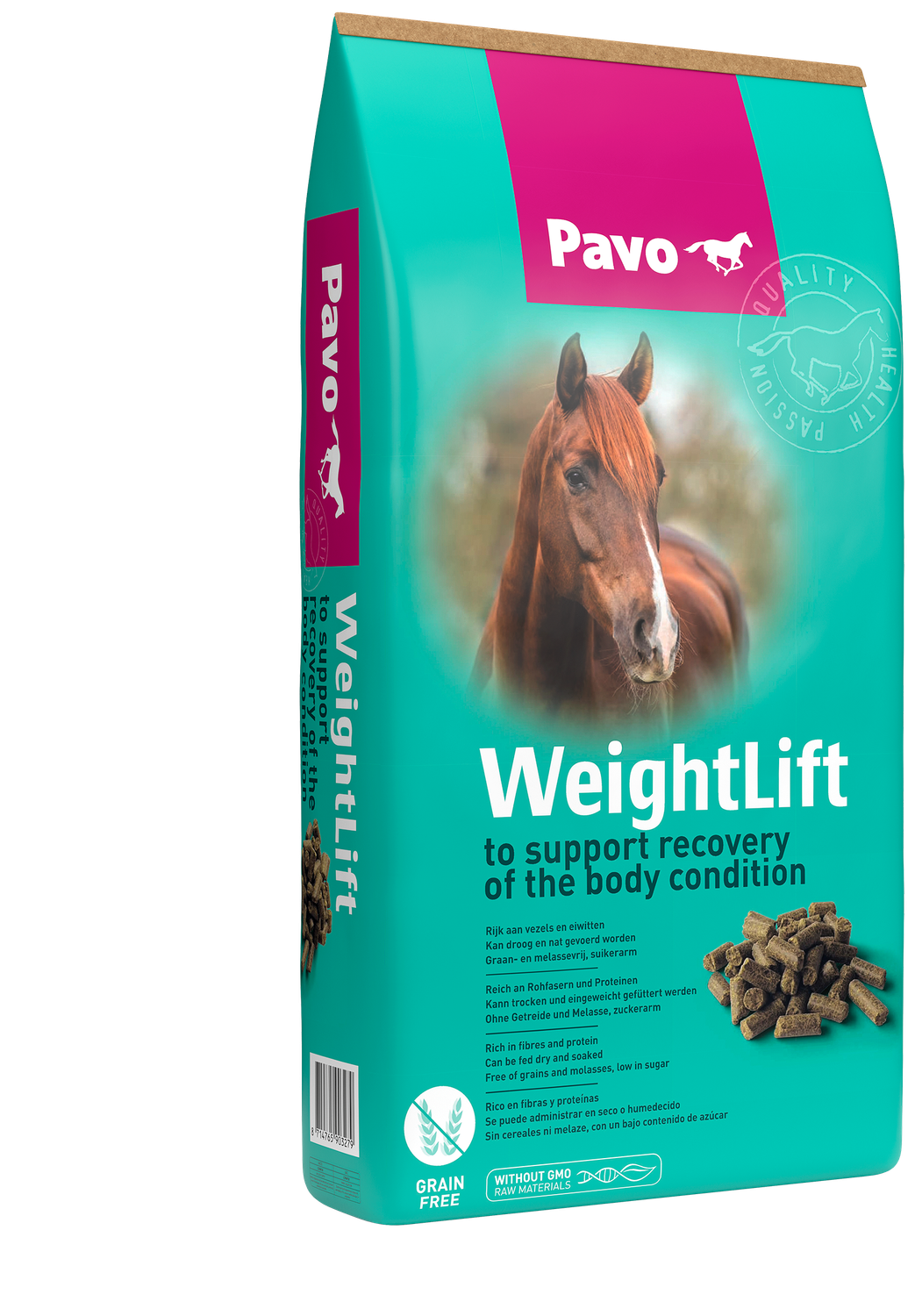 Pavo WeightLift Ruwvoer voor Gewichtstoename Paard 20 kg