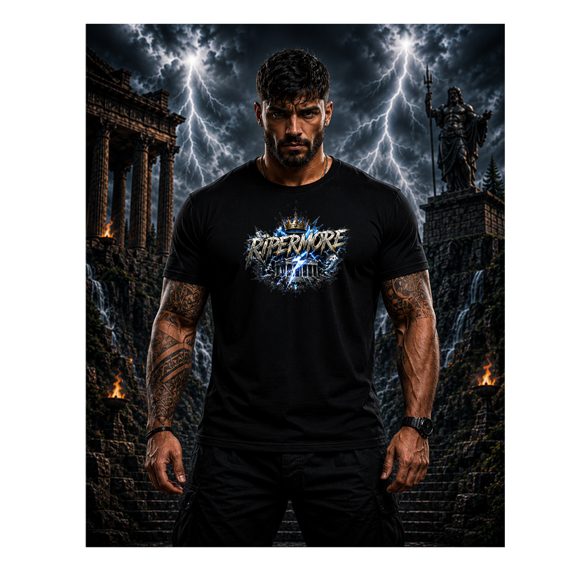 CAMISETA PREMIUM ZEUS – REY DE LOS DIOSES