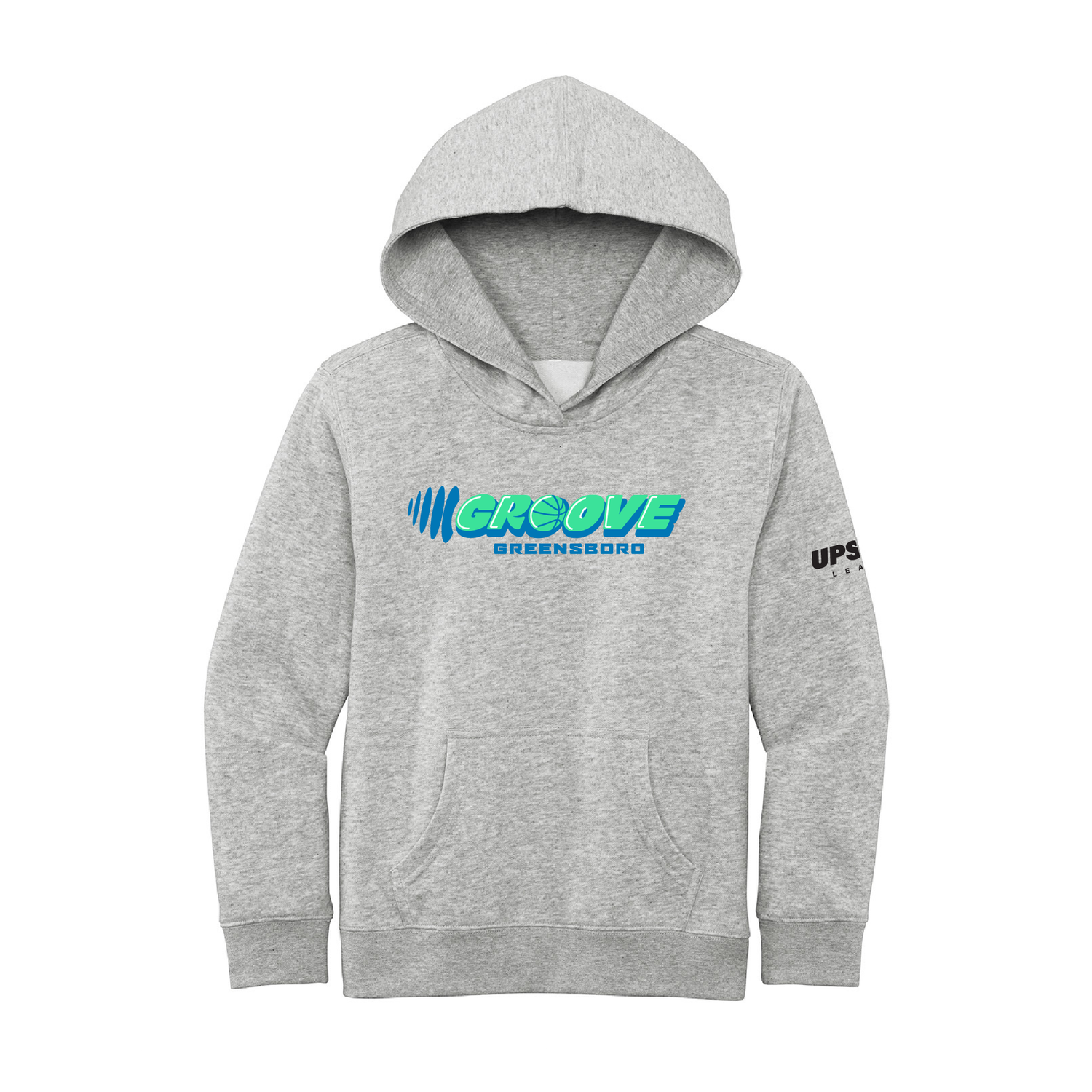 Youth Lockup Hoodie Grey