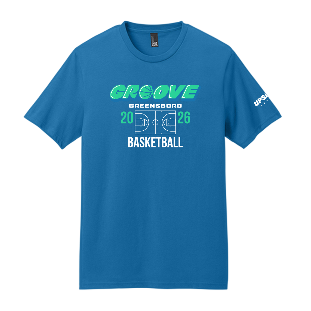 District Blue Court Tee