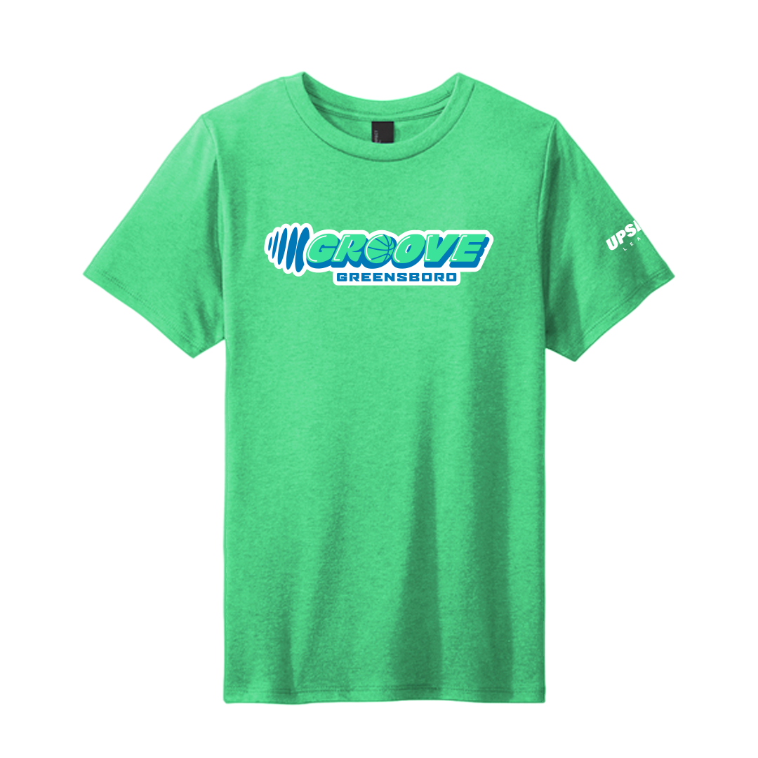 Youth District Green Frost Lockup Tee