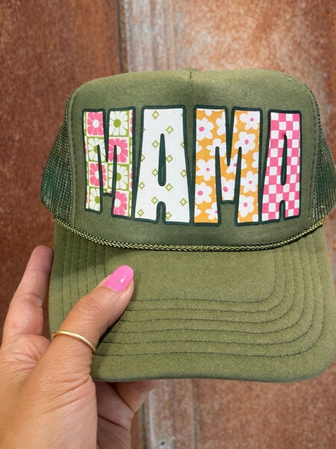 Groovy MAMA - Olive Otto Trucker