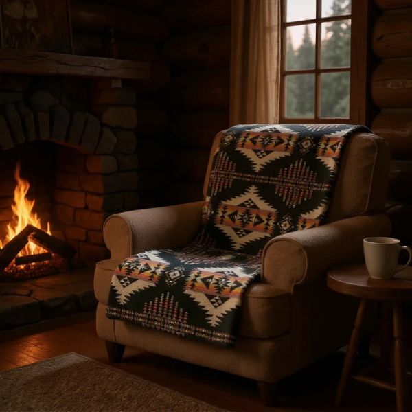 Throw Sherpa blanket