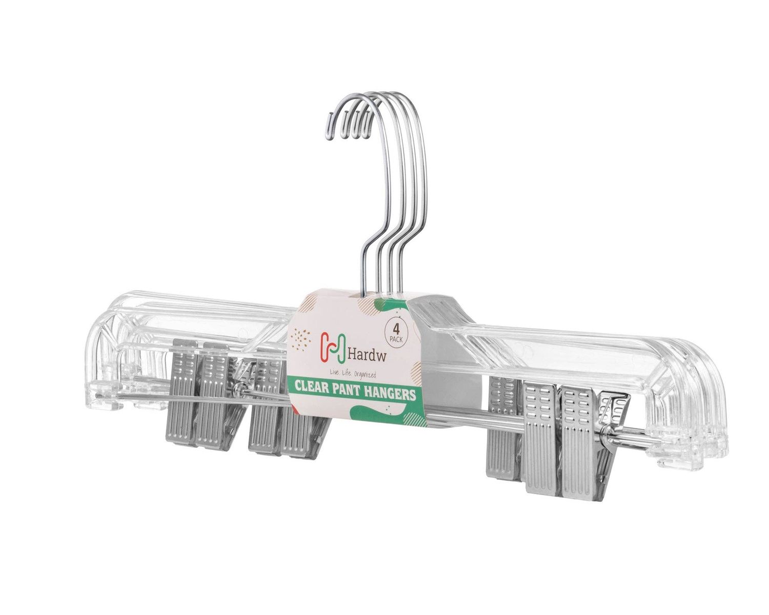Plastic Pant Skirt Hangers Clip 96 Hangers