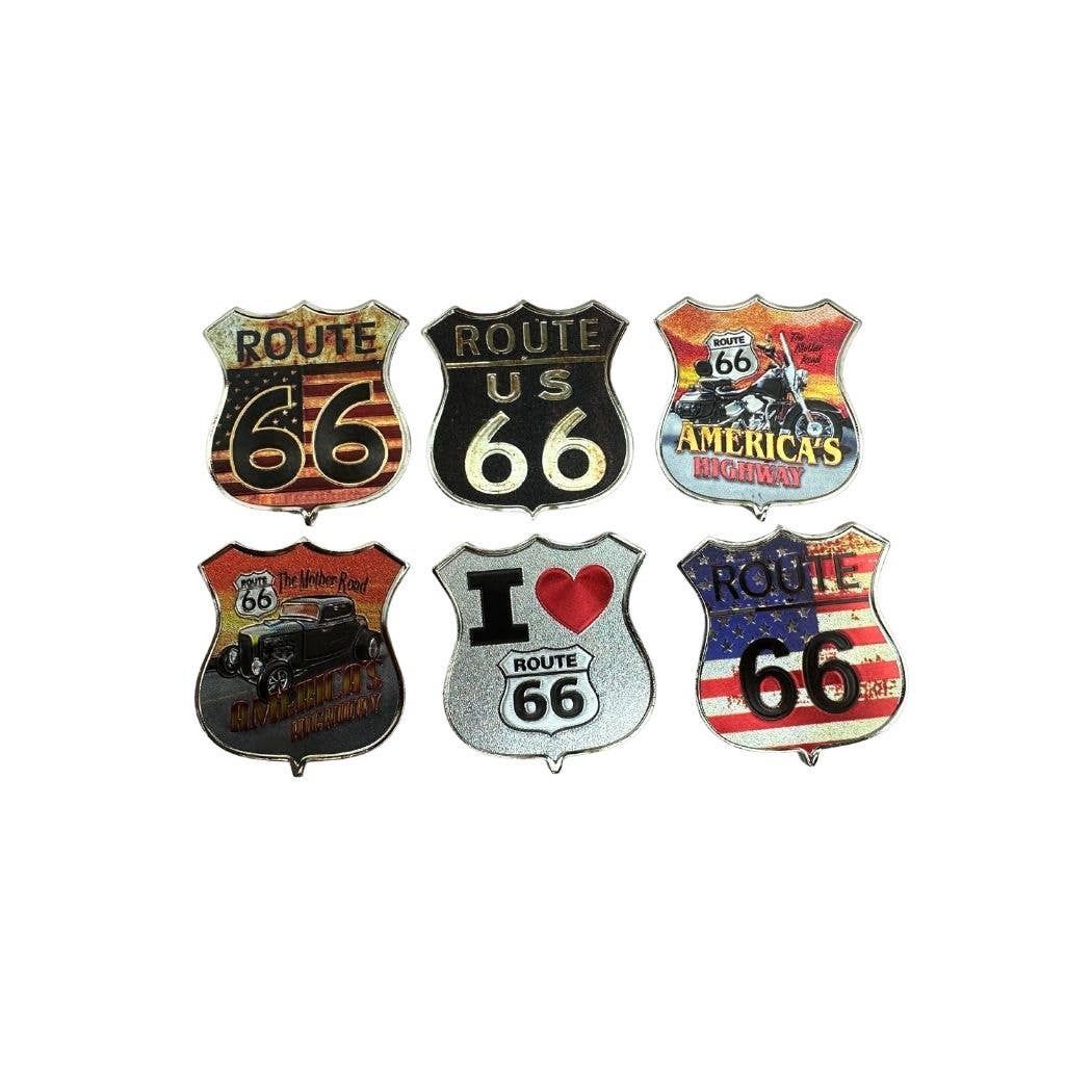 Route 66 Magnet, Shield Highway Sign Magnet(1)
