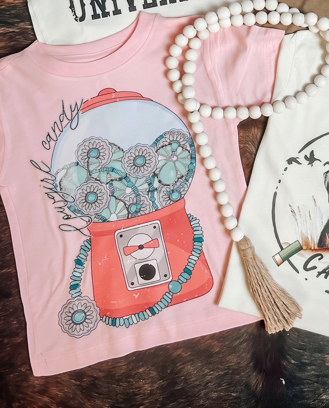 Everyday Kids Western Tee Collection Cowgirl Candy, Size: 2T