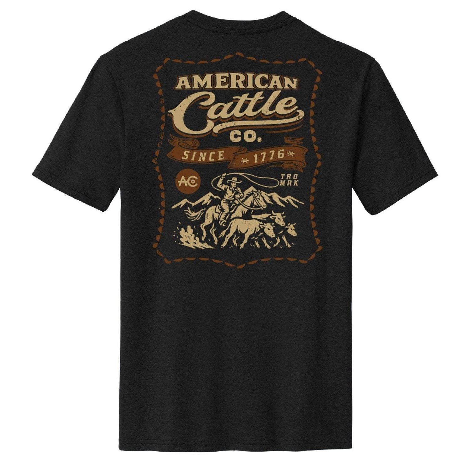 Heritage Tee: Black, Size: Large