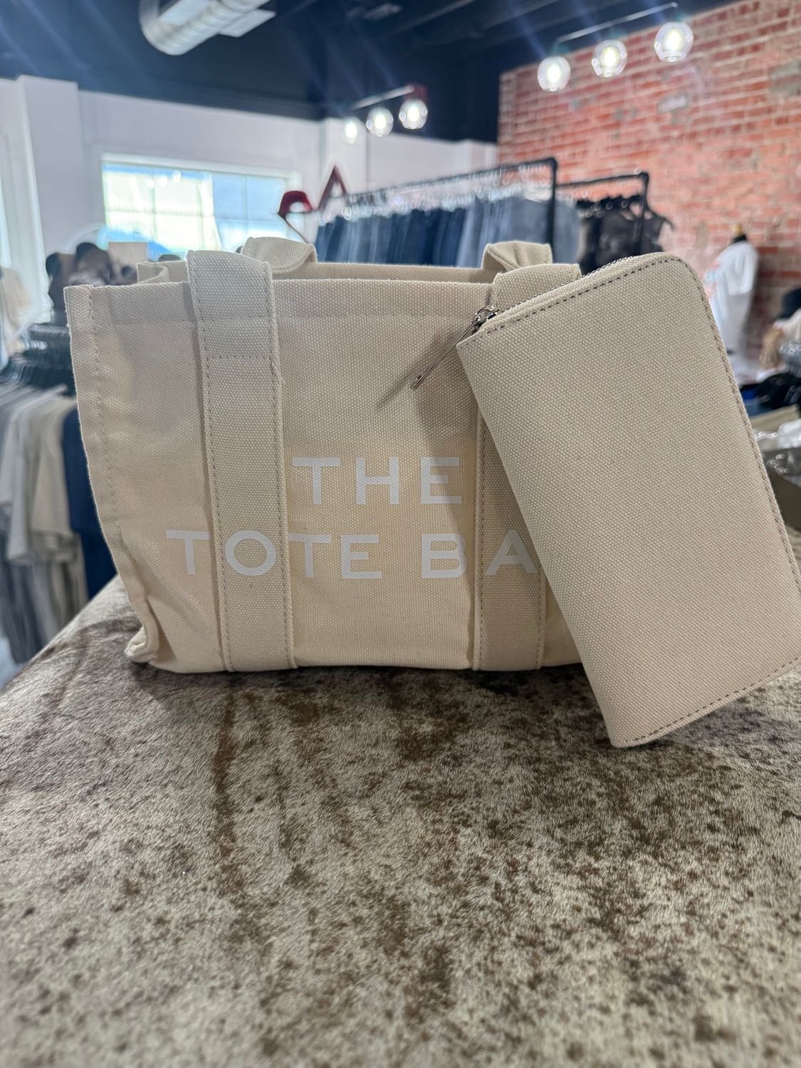Canvas Wallet – Natural